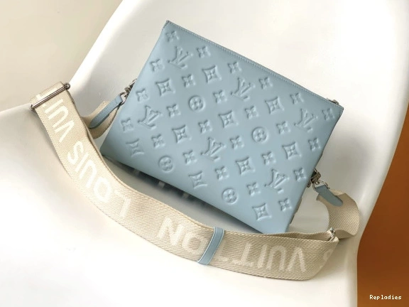 Cheap VUITTON PM-26*20*12cm LOUIS COUSSIN 0807